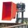Bauer Kippbehälter mit Hebelverschluss 0,9 m³ - max. 1000 kg - Stahl - lackiert - RAL 3000 Feuerrot