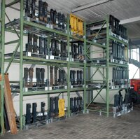 Bauer Gabelzinkenpalette (4 Gabelzinken) zum Lagern und Handling - allseitige Aufnahme  - feuerverzinkt