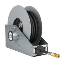 Automatischer Schlauchaufroller - 1 TE - 10 Meter Innen Ø 8 mm - mit SCS kontrollierte Aufrolltechnik - für Druckluft