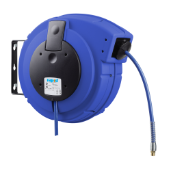 Automatischer Schlauchaufroller - 15 Meter - Innen Ø 8 mm - mit SCS kontrollierte Aufrolltechnik - für Druckluft