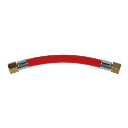 Lufverbindungsschlauch - PVC - 15 bar Druck - 1 Meter - 1/2" IG-AG