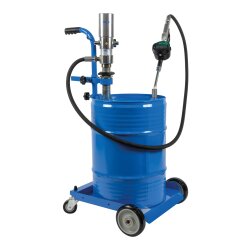 Ölabgabeset - mobil -  pneumatische Pumpe - eichfähig - für 50 bis 60 Liter Fässer