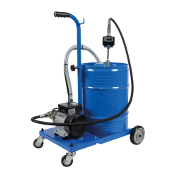 Ölabgabeset - mobil -  elektrische Pumpe - für 50 bis 60 Liter Fässer