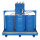 Ölabgabeset - Geräteträger - pneumatische Pumpe - für 3 x 200 Ltr. Fässer