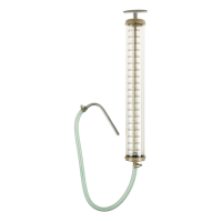 Saugfüll-Spritze - 1,0 Liter - klarsicht