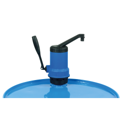 Handhebel Kolbenpumpe - ca. 0,5 Ltr./Hub - mit drehbaren 360° Auslaufbogen