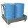 Fahrbare Auffangwanne  - ohne Gitterrost - 800x1250x385 mm (LxBxH)