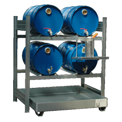 Erweiterungsabfüllplatz für 4 x 60 Liter Fässer