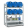 Erweiterungsabfüllplatz für 6 x 60 Liter Fässer - 1 Gitterrostauflage