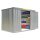 Materialcontainer - feuerverzinktes Stahlblech - 2170 x 4050 x 2150 mm (LxBxH)