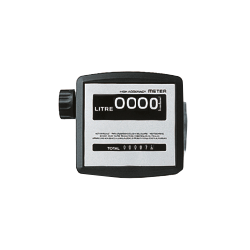 Durchflusszähler - mechanisch für - Dieselabgabeset - 4-stellig - max. 10 bar