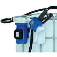 Abgabeset für AdBlue® - stationär - Automatik-Zapfventil mit Zählwerk - für IBC Container