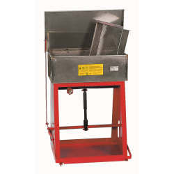 Kleinteilereiniger - Tauchbecken Edelstahl - 48 Liter Inhalt - Traglast 30 kg - Maße (L x B x H) 630 x 700 x 880 mm