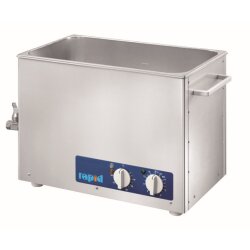 Ultraschall Reinigungsgerät - 28 Liter Tank - Edelstahl-Schwingwanne - max. +80°C