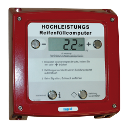 Reifendruckregler - Wandgerät für Pkw - Für Außenbereich - PTB Zulassung