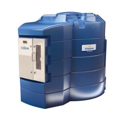 5000 Liter MID AdBlue® - Harnstoff - AUS32 Tankstelle - beheizbar - Schlauchaufroller - PKW + LKW - LON-Protokoll