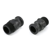 IBC Camlock Stecker - 1" auf 1 1/4" BSP...