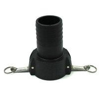 IBC Camlock Dose - 3" auf Schlauchtülle 75 mm - EPDM-Dichtung