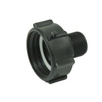IBC Adapter - S60x6 auf 1&quot; AG - PP-Dichtung