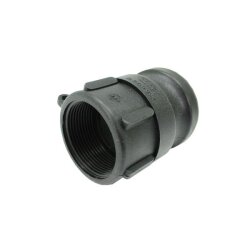 IBC Camlock Stecker - 2" auf 1 1/2" BSP Innengewinde - Polypropylen