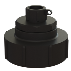 IBC Adapter - S100x8 IG auf 3/4" BSP IG - aus PP