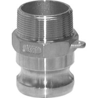 Camlock Stecker - 3/4" auf 3/4" BSP AG - Edelstahl