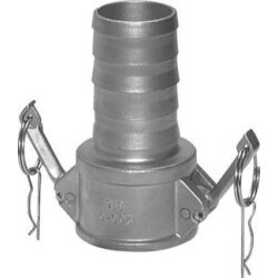Camlock Dose - 1" auf 25 mm Schlauchtülle - Edelstahl