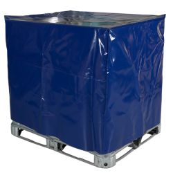 Kompletthaube - für 1000 L IBCs - wasserdicht - aus PVC