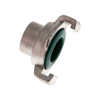 GEKA Kupplung - auf 1/2" Innengewinde - Edelstahl