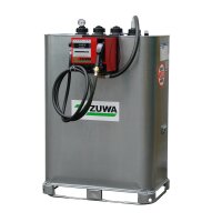 Diesel und Biodiesel - Kleintankstelle - 56 l/min - 230V - Zapfpistole - ADR-Zulassung - 990 Liter Inhalt