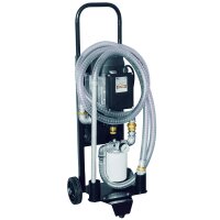 Mobile  Filtereinheit - Öl - Pumpe - 230V - 25 l/min - 4 bar - Ansauglanze