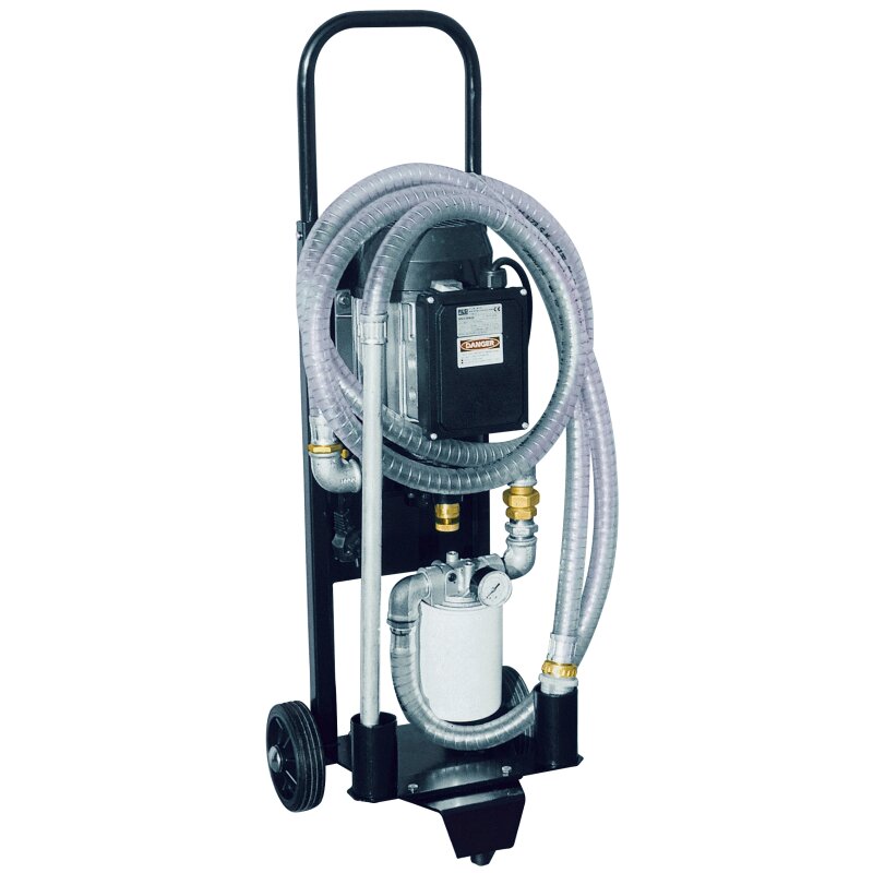 Mobile Filtereinheit - Öl - Pumpe - 230V - 50 l/min - 5 bar