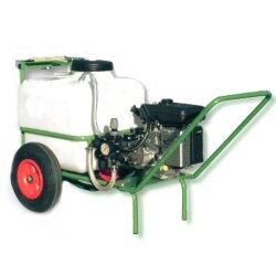Karrenspritze  - Pflanzenschutz  - 120 Liter Behälter - 4-Takt-Motor Honda - 32 l/min