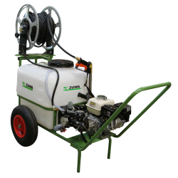 Karrenspritze  - Pflanzenschutz  - 120 Liter Behälter - 4-Takt-Motor Honda - 23 l/min