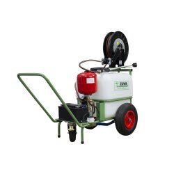 Gießgerät - Fahrwagen - Pflanzenschutz  - 120 Liter Behälter - 12V - 16 l/min - 1,5 bar