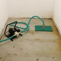 Flachsaugset Basis - 230V - 60 l/min -  5 bar - Pumpentragegestell