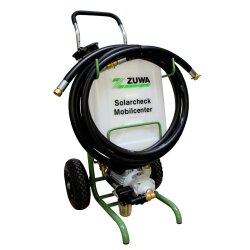Solarpumpe Mobilcenter - 230V - 36 l/min - 9 bar -  mobiles Fahrgestell - 30 Liter Behälter