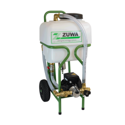 Spülstation - 230V - 30 l/min - 4 bar -  mobiles Fahrgestell - 30 Liter Behälter - 1400 U/min.