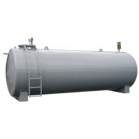 7580 - CEMO 4000l Stahltank - Ø 160 cm - für Diesel und RME - doppelwandig - ohne Zubehör