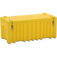 8615 - CEMO 250l CEMbox - Tragf&auml;higkeit 200 kg - gelb - stapelbar - Etikettentasche