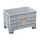 10158 - CEMO 300l PE-Logistikbox - stapelbar - grau - mit...