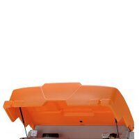 10324 - CEMO Deckel - für Dieseltanks - orange - mit Gasdruckfedern
