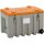 10331 - CEMO 150l CEMbox Trolley - Tragfähigkeit 100 kg - grau/orange - stapelbar