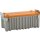 10333 - CEMO 250l CEMbox - Tragfähigkeit 100 kg - grau/orange - kranbar - Etikettentasche