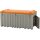 10336 - CEMO 750l CEMbox - Tragfähigkeit 400 kg - grau/orange - stapelbar - mit Seitentür