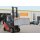 10336 - CEMO 750l CEMbox - Tragfähigkeit 400 kg - grau/orange - stapelbar - mit Seitentür