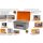 10567 - CEMO 200l Streugutbehälter - ohne Entnahmeöffnung - mit Staplertaschen - grau/orange