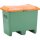 10576 - CEMO 200l Streugutbehälter - ohne Entnahmeöffnung - mit Staplertaschen - grün/orange