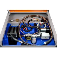 CEMO 850/100l Combi Diesel-/AdBlue® Tank - 12V Bipump Pumpe - 85l/min - 8 m Aufroller