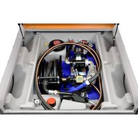 CEMO 850/100l DT-Mobil PRO PE COMBI Diesel-/AdBlue®-Tank - 24/12V Cematic Duo - 70/35l/min - 8 m Aufroller